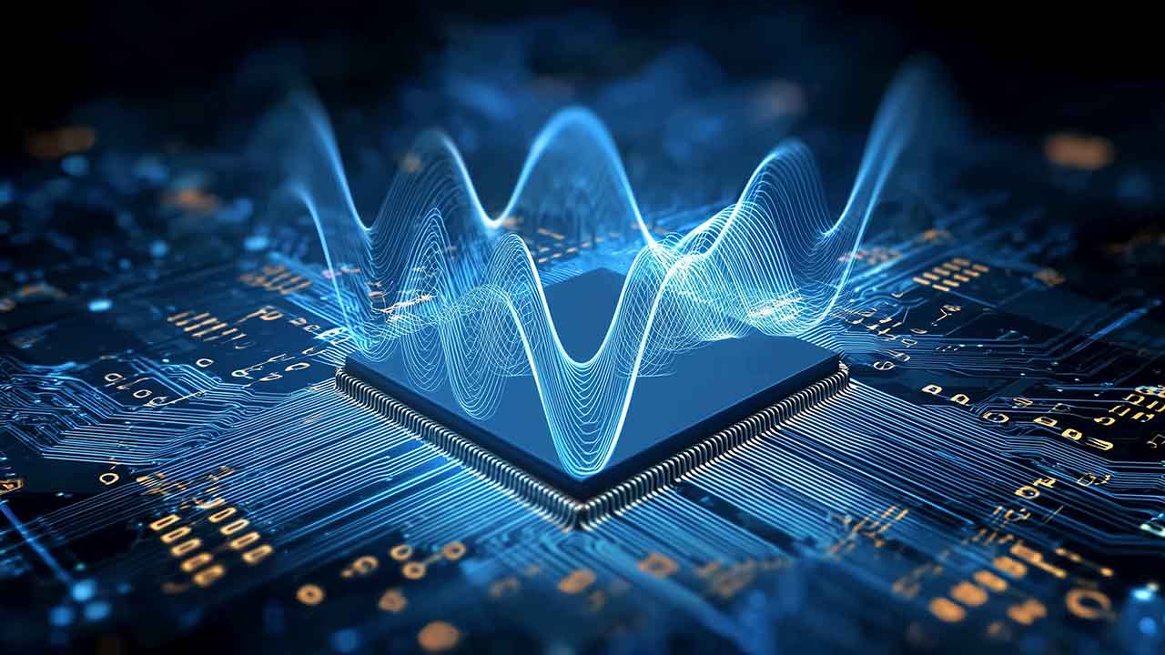 Gravitational-Wave Communication on a Chip